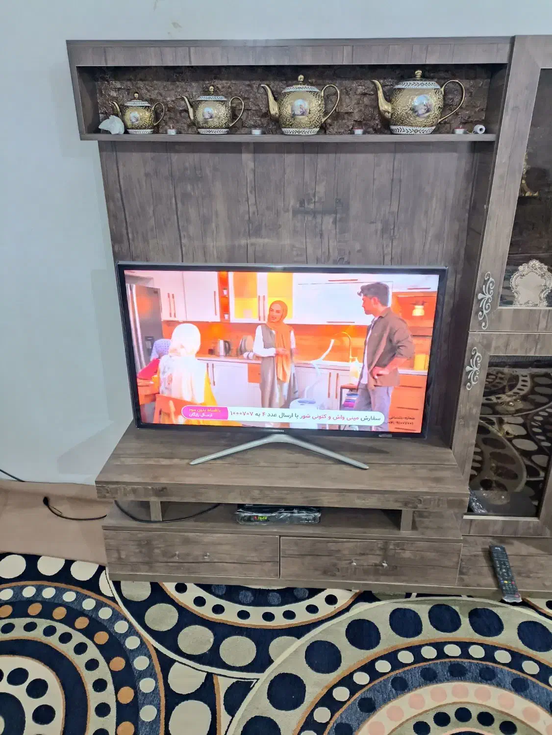 تلویزیون 42 سامسونگ اسمارت در حد صفر|تلویزیون و پروژکتور|اردبیل, |دیوار