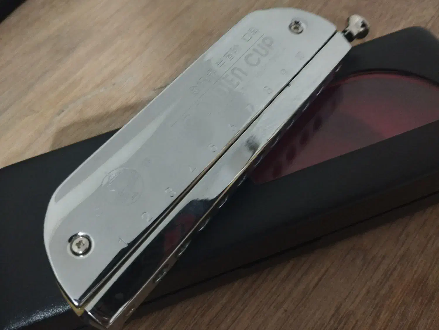 ساز دهنی هارمونیکا گلدن کاپ|سازهای بادی|خمینی‌شهر, |دیوار