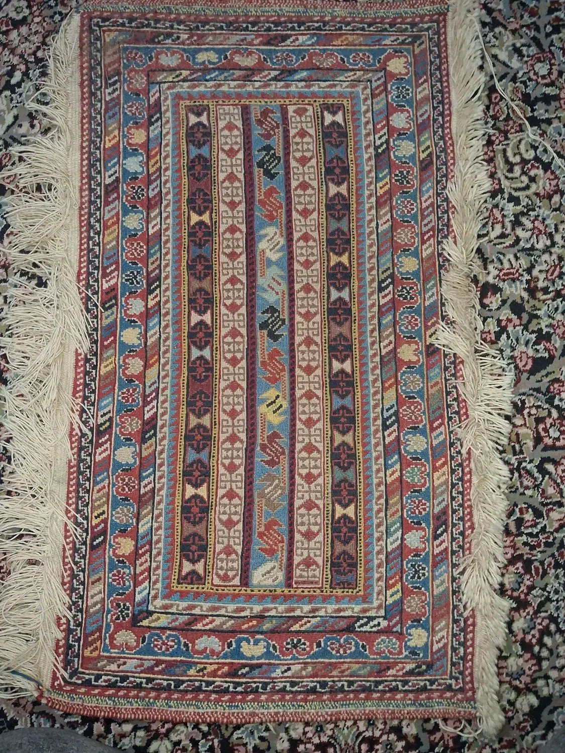 رومیزی|گلیم، جاجیم، گبه|بافت, |دیوار