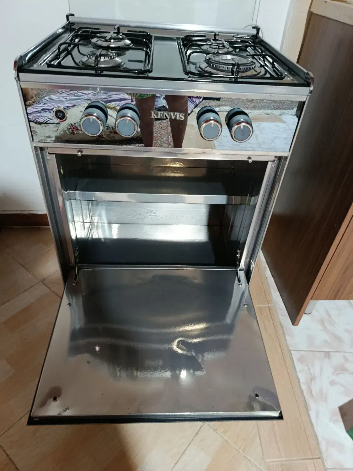 گاز ۴ شعله طرح فر|اجاق گاز و لوازم برقی پخت‌وپز|نوشهر, |دیوار