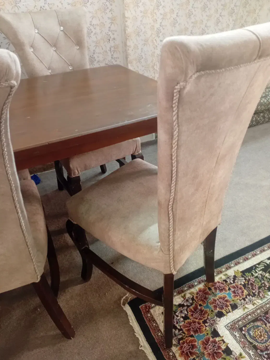 میز غذا خوری چهار نفره|میز و صندلی غذاخوری|قرچک, باقرآباد|دیوار