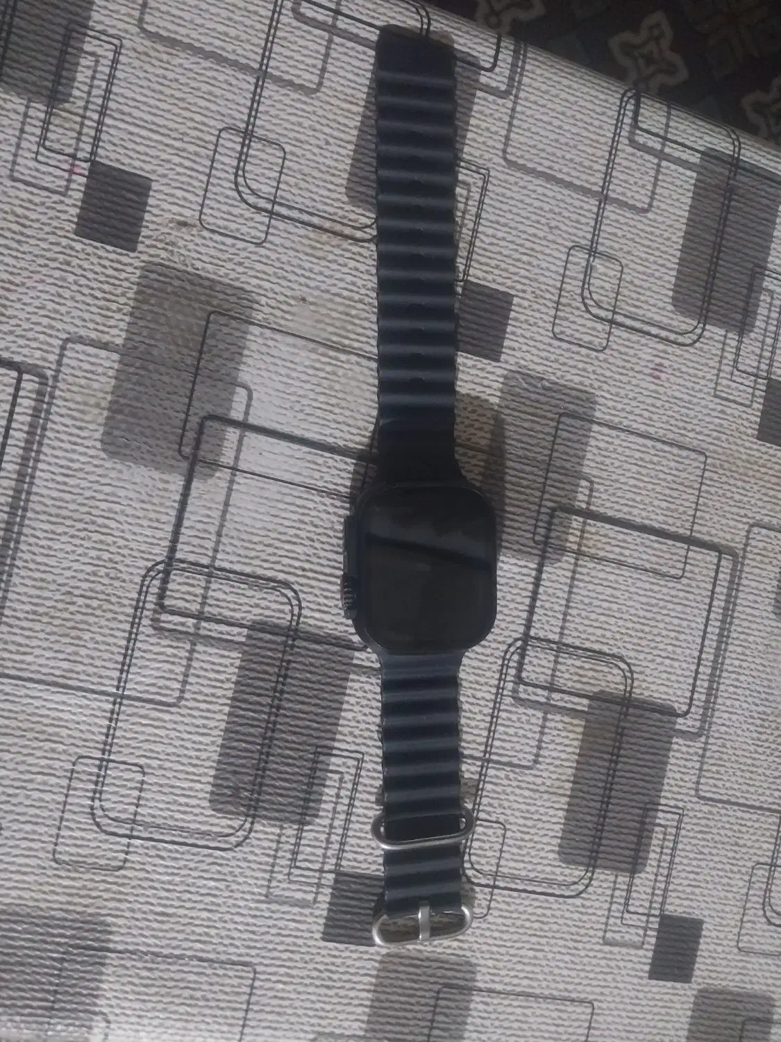 ساعت مچی هوشمند اولترا 900 زنانه ومردانه تمام مشکی|ساعت|لنجان, |دیوار