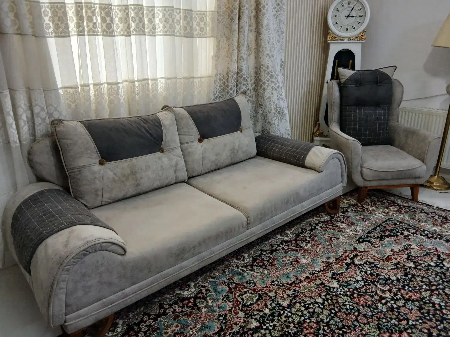 مبل تخت شو|مبلمان خانگی و میز عسلی|گلبهار, شهر جدید گلبهار|دیوار