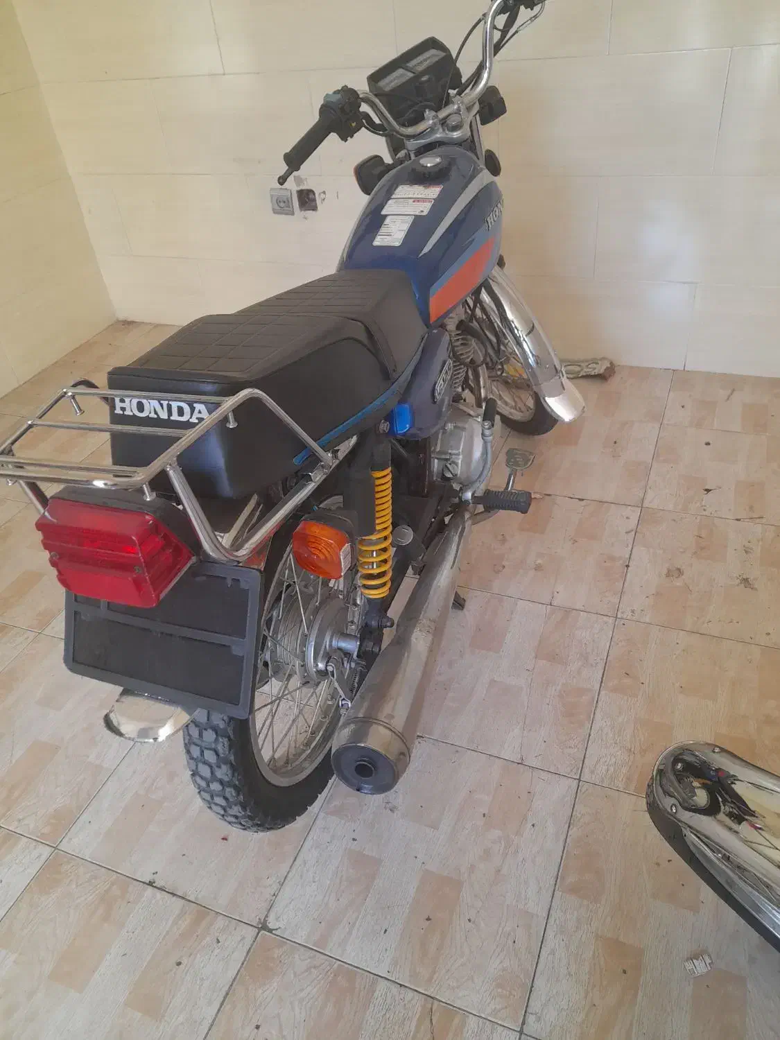 موتور125مزایده استارتی88|موتورسیکلت|سنندج, |دیوار