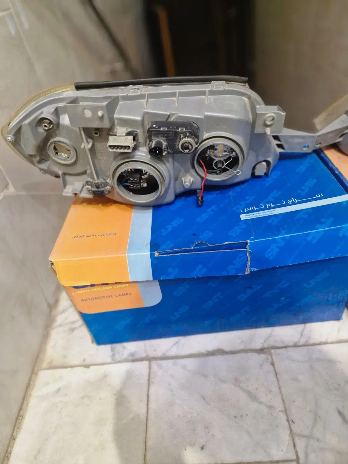 چراغ جلو پراید ۱۳۲ سالم|قطعات یدکی و لوازم جانبی|خمینی‌شهر, |دیوار