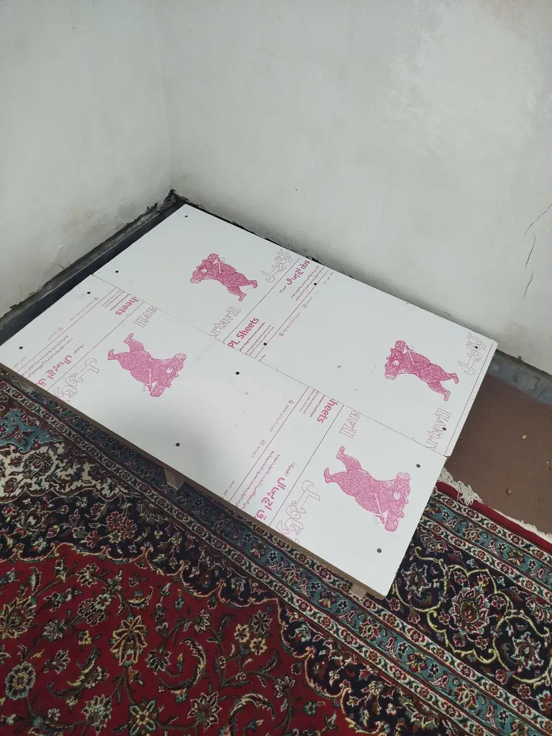 تخته برای زیر لحاف تشک و تخت اپلاسیون|تخت و سرویس خواب|مشگین شهر, |دیوار