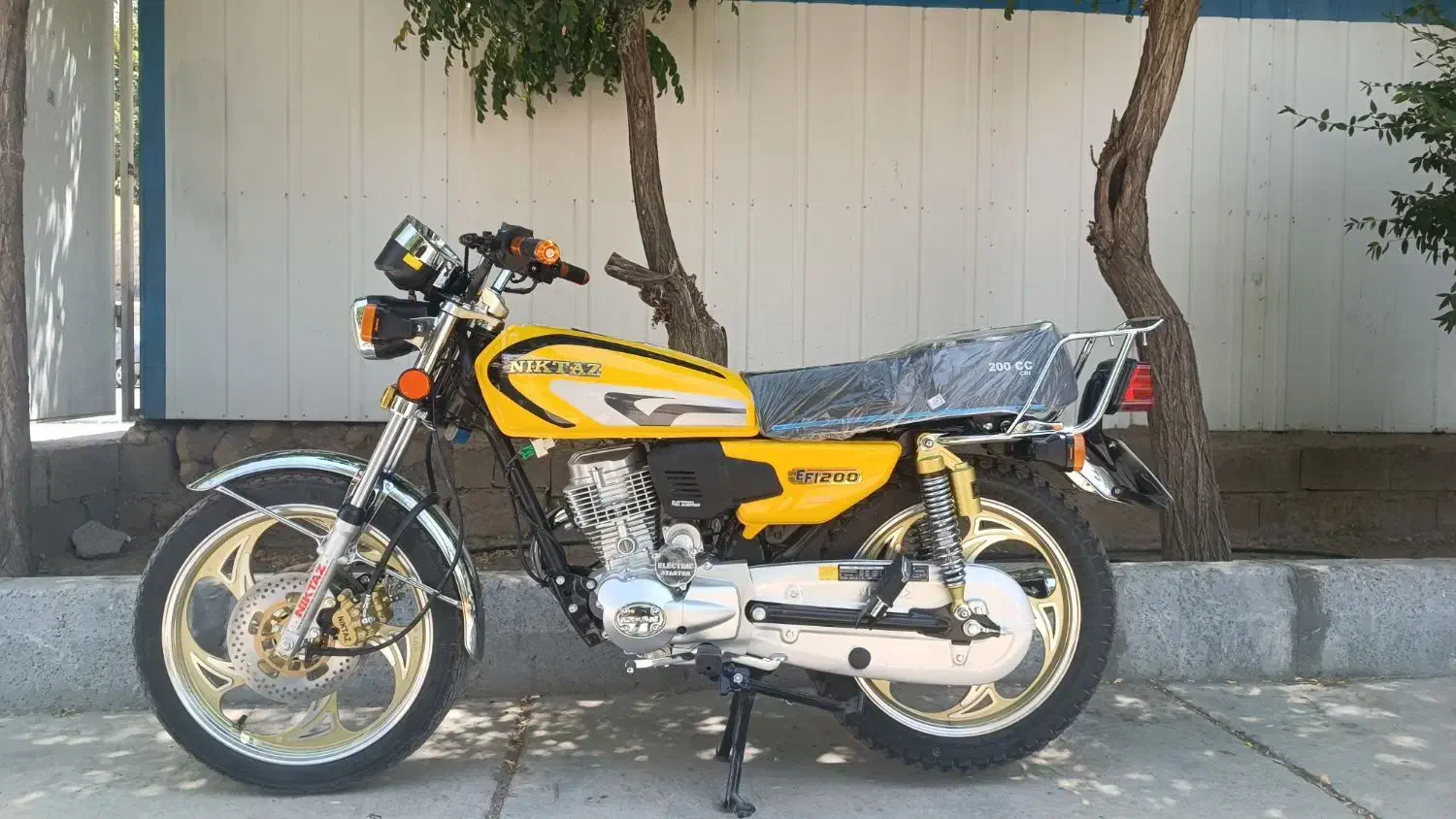 نیکتاز پلاس 200 دزدگیر دار و کیلس1404|موتورسیکلت|فارسان, |دیوار