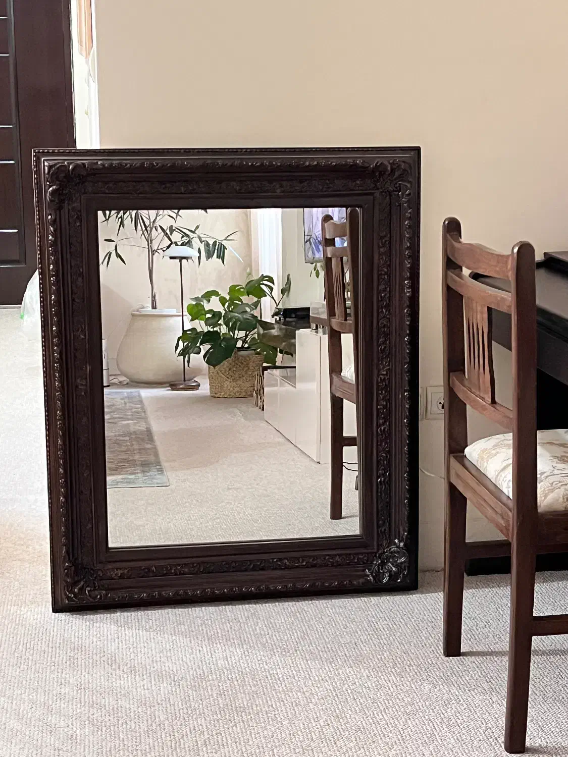 اینه وینتیج مرمت شده|آینه|یزد, |دیوار