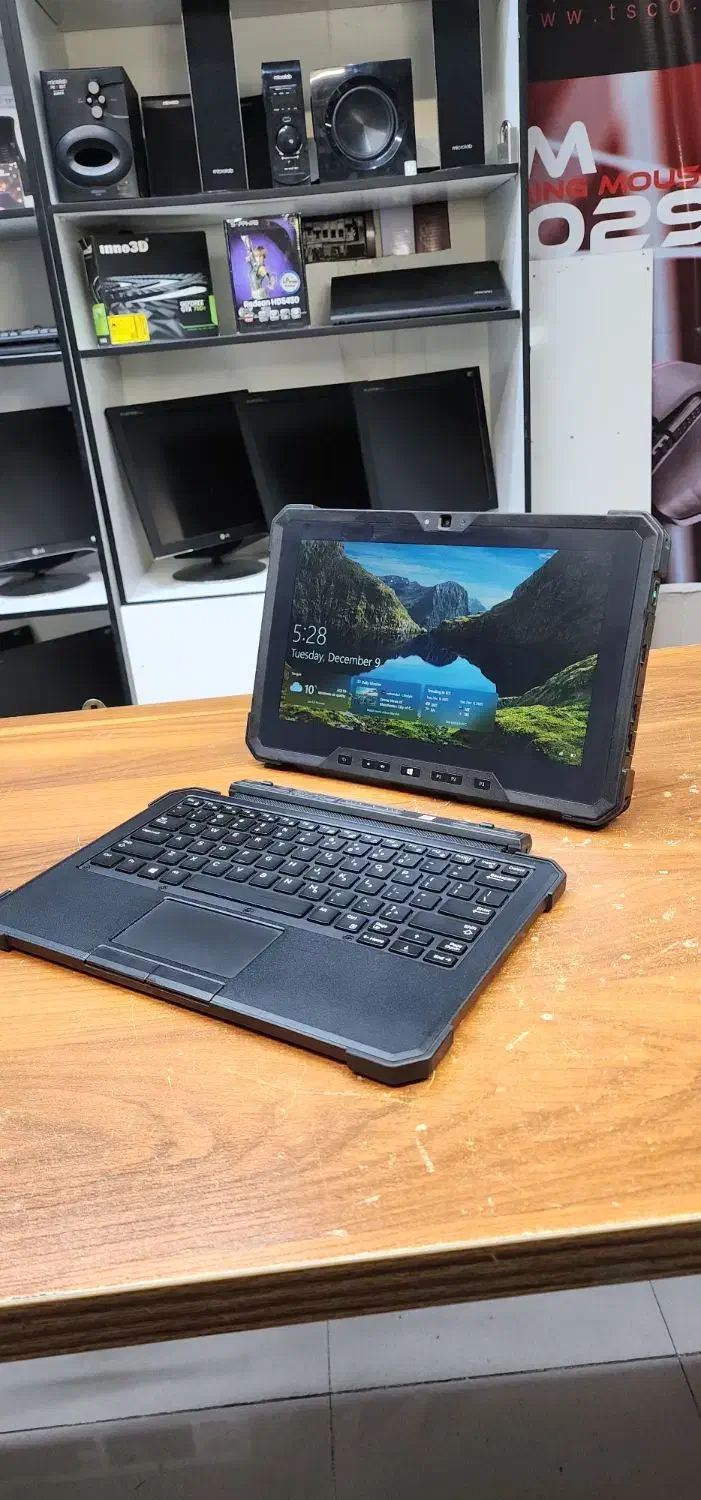 لپ تاپ نظامی ضد ضربه محکم قوی با استحکام بالا|رایانه همراه|گرگان, |دیوار