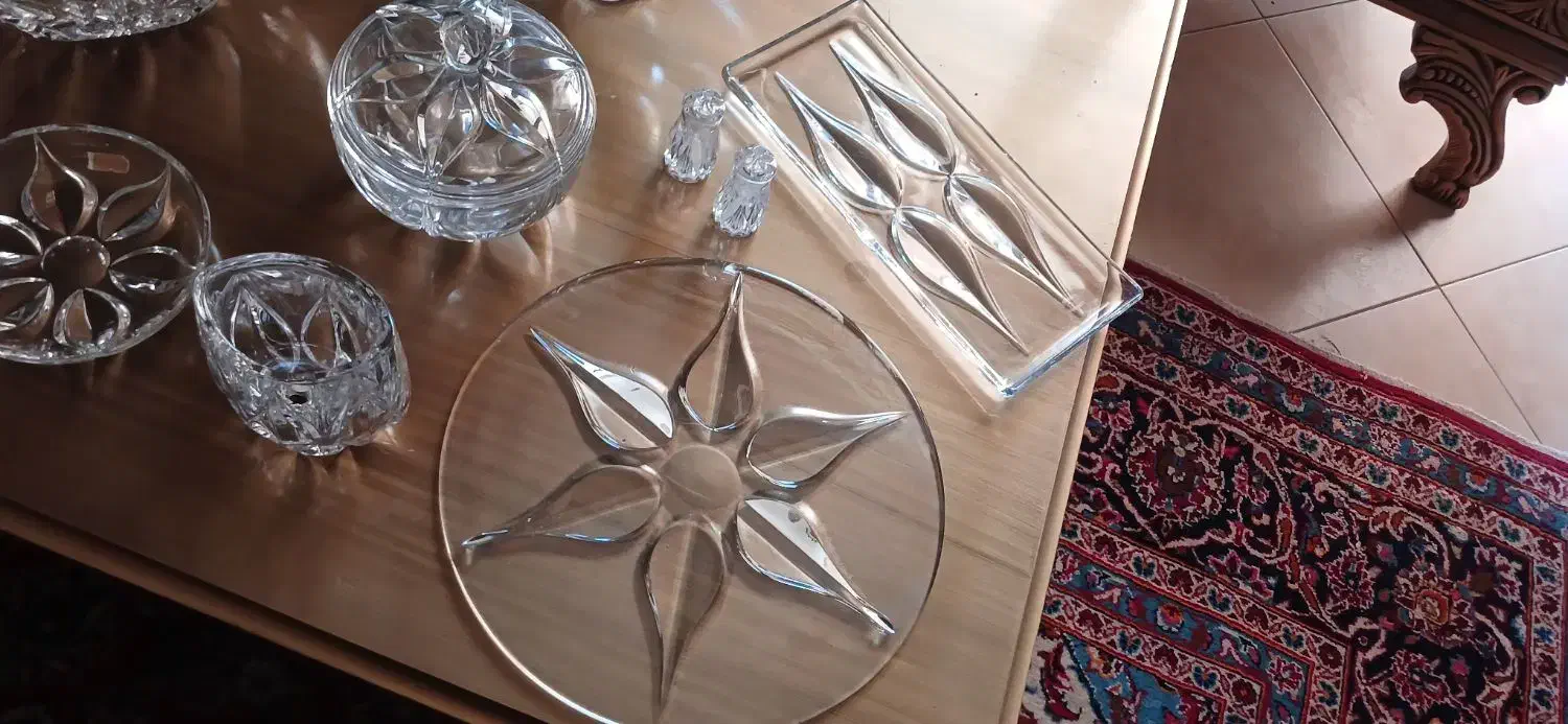 کریستال بلور ناخمن اصل آلمان|ظروف سرو و پذیرایی|اصفهان, برازنده|دیوار