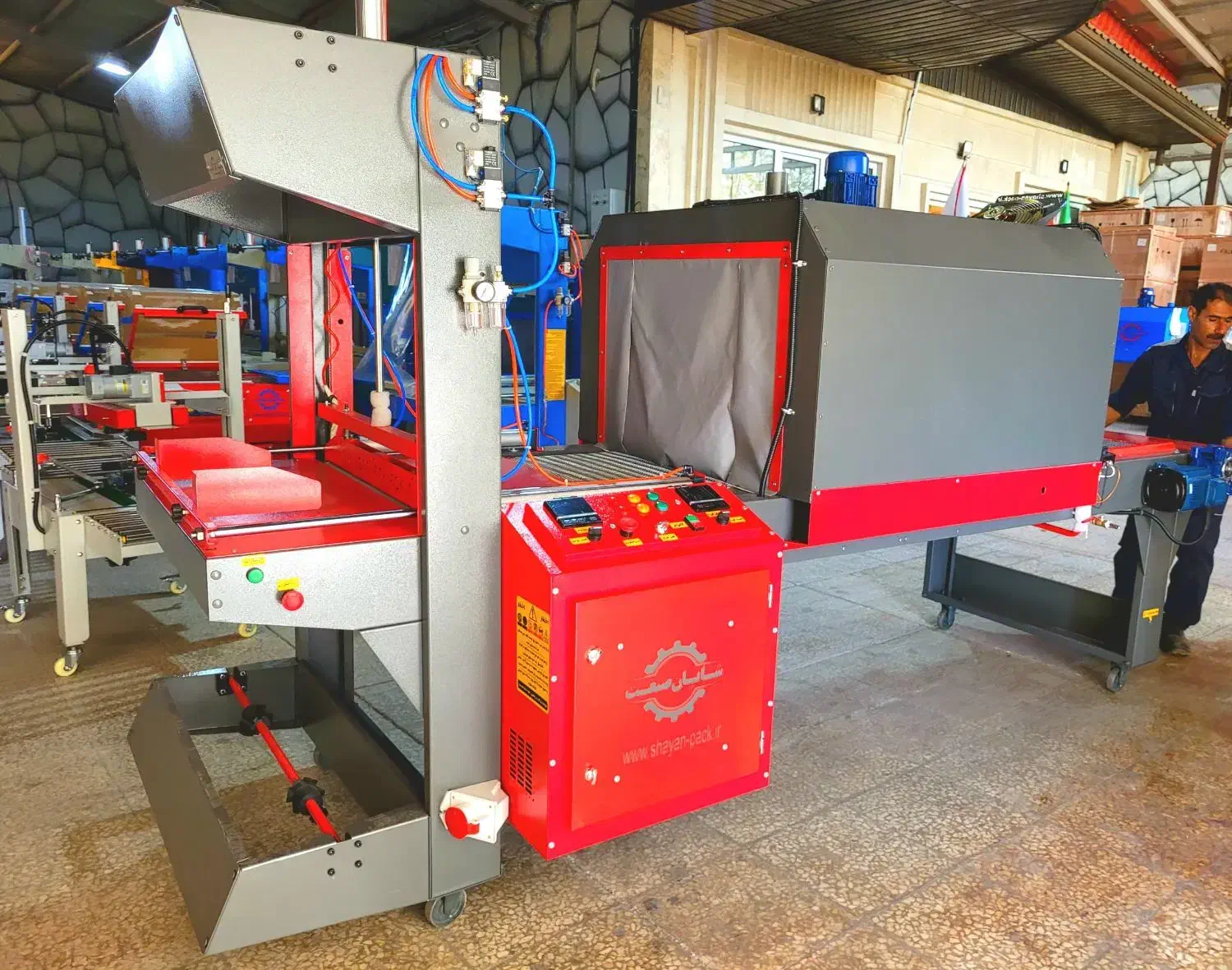 خرمشهر/اهواز.شیرینگ(دستگاه بسته بندی)پکIRan Ahvaz|ماشین‌آلات صنعتی|خرمشهر, |دیوار