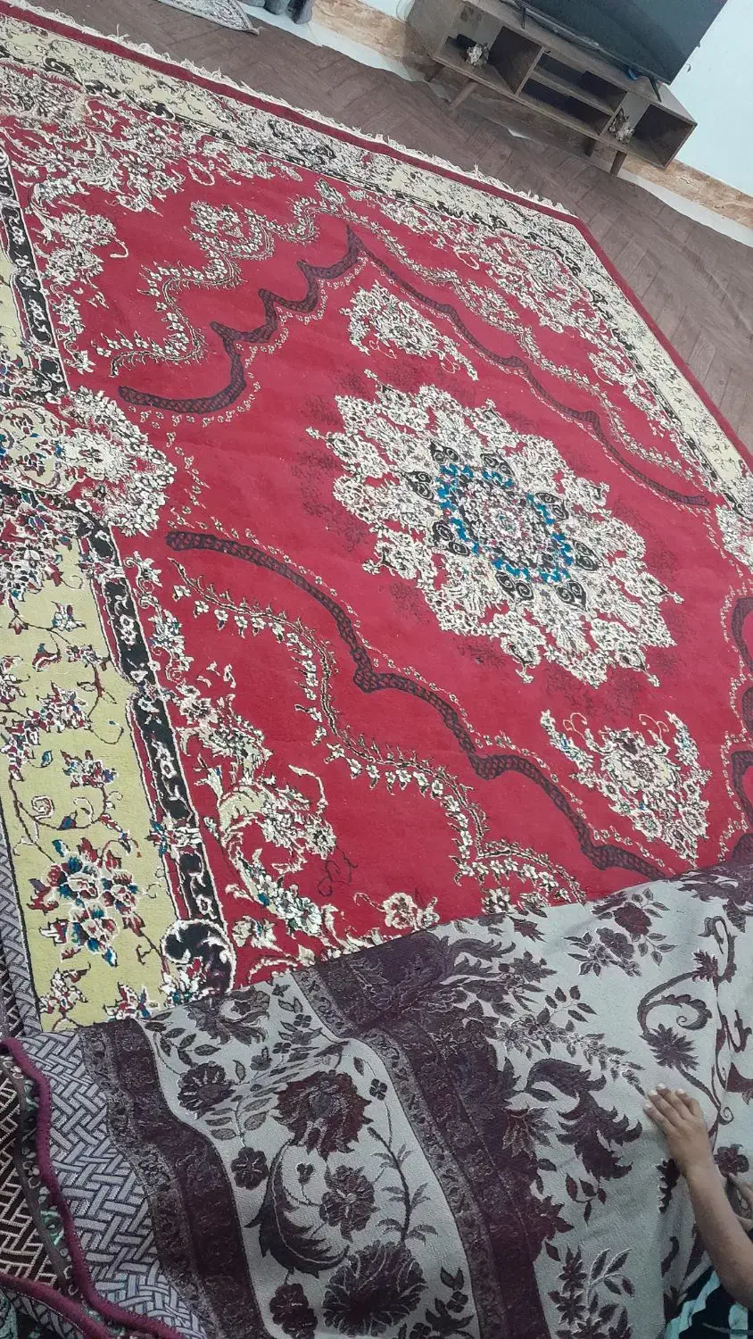 فرش ۱۲ متری.بخاری میز توی.جاکفشی بوفه|فرش|گالیکش, |دیوار