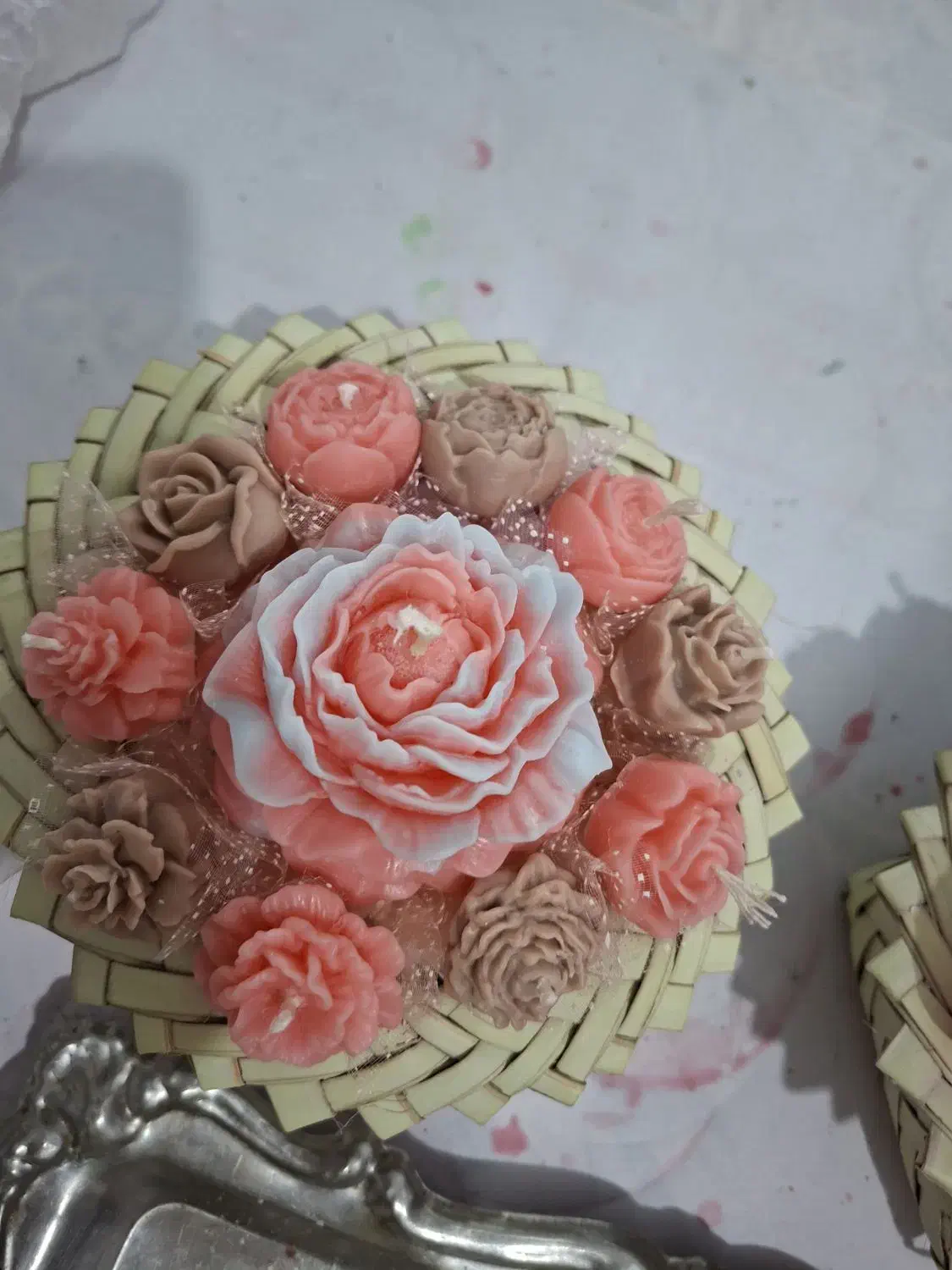 شمع و باکس گل|صنایع دستی و سایر لوازم تزئینی|شیراز, تحویلی|دیوار