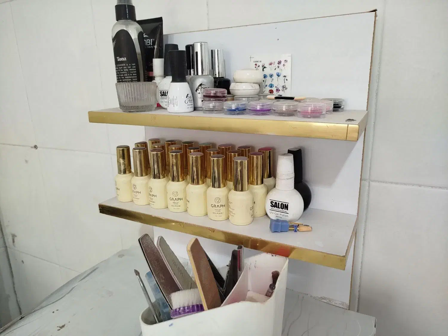 وسایل کاشت ناخن|آرایشی، بهداشتی، درمانی|کوهدشت, |دیوار