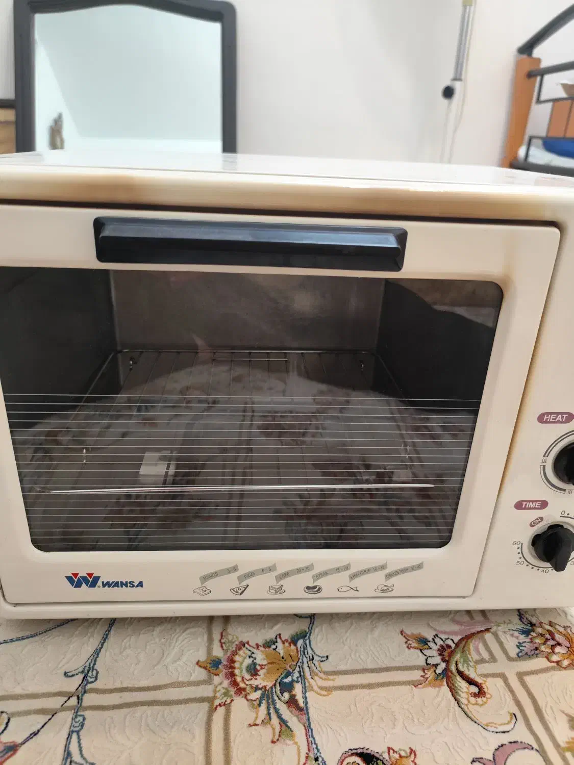 فربرقی(آون توستر)برند WANSA اتوماتیک|اجاق گاز و لوازم برقی پختوپز|شیراز, غدیر جنوبی|دیوار