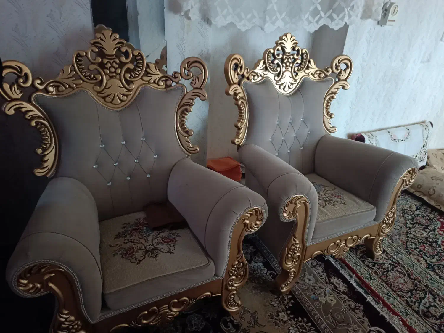 مبلمان با میز و گنجه|مبلمان خانگی و میز عسلی|مشهد, امیرآباد|دیوار