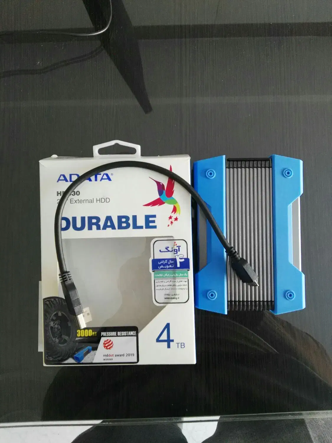 هارد اکسترنال ADATA HD830 4TB|قطعات و لوازم جانبی رایانه|فردیس, شهرک ۱۱۰|دیوار