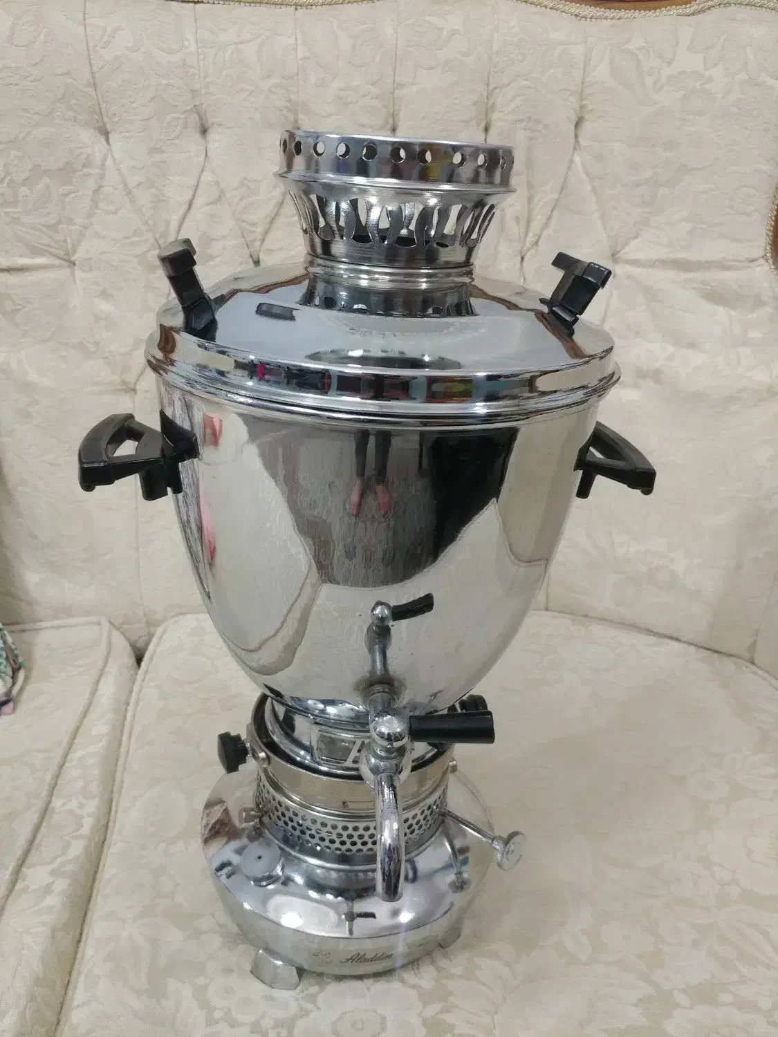 سماور نفتی 3لیتری علاءالدین|سماور، چایساز، قهوهساز|تهران, سیروس|دیوار