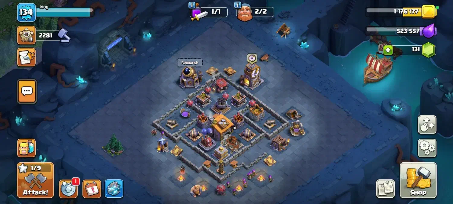 اکانت کلش آف کلنز|کنسول، بازی ویدئویی و آنلاین|شیروان (خراسان), |دیوار