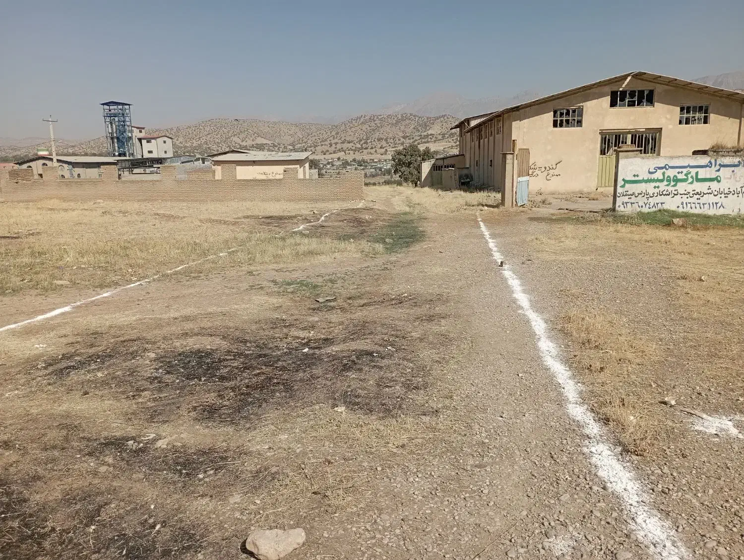 یک قطعه زمین تجاری صنعتی در ویسیان جنب جاده اصلی|فروش مغازه و غرفه|ویسیان, |دیوار