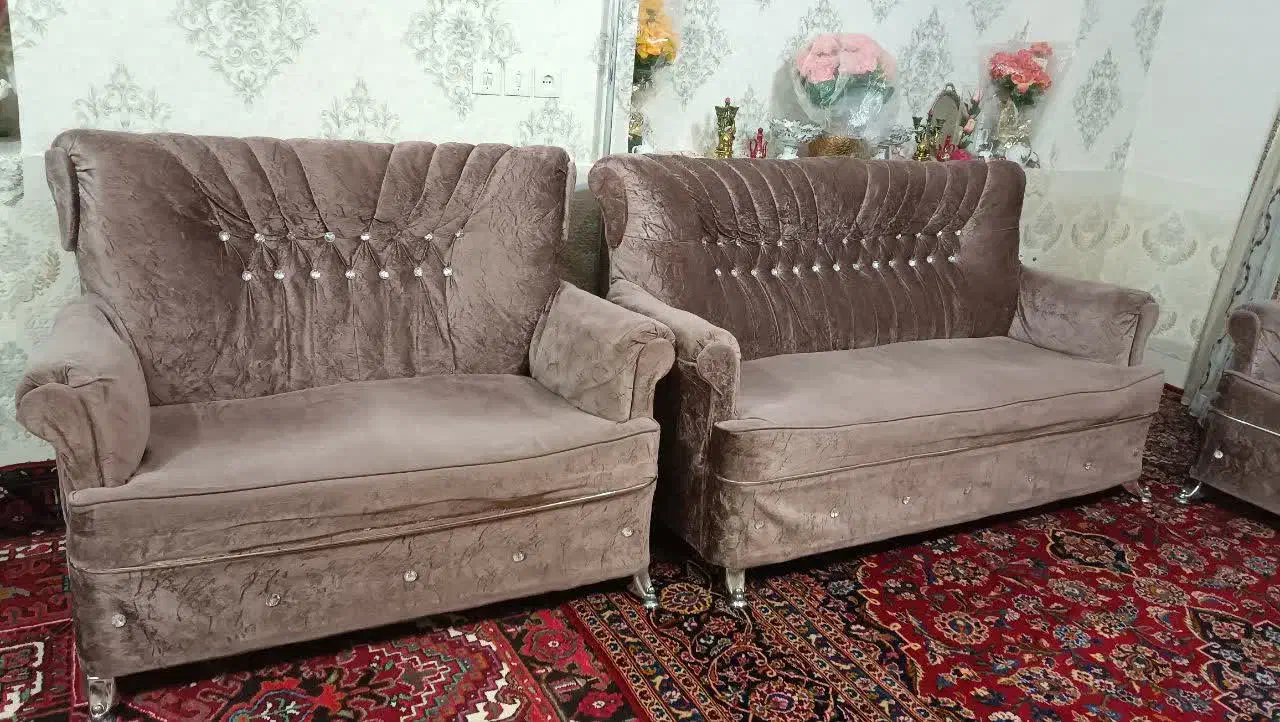 مبل راحتی در حد نو|مبلمان خانگی و میز عسلی|آذرشهر, |دیوار