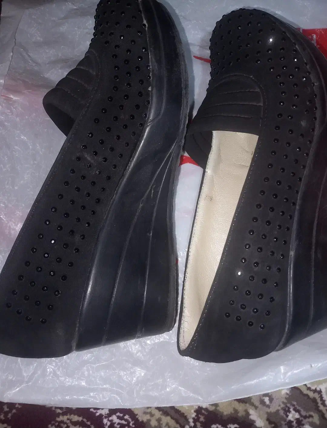 کفش مجلسی نگین دار زنانه سایز 38|کیف، کفش، کمربند|اردبیل, |دیوار