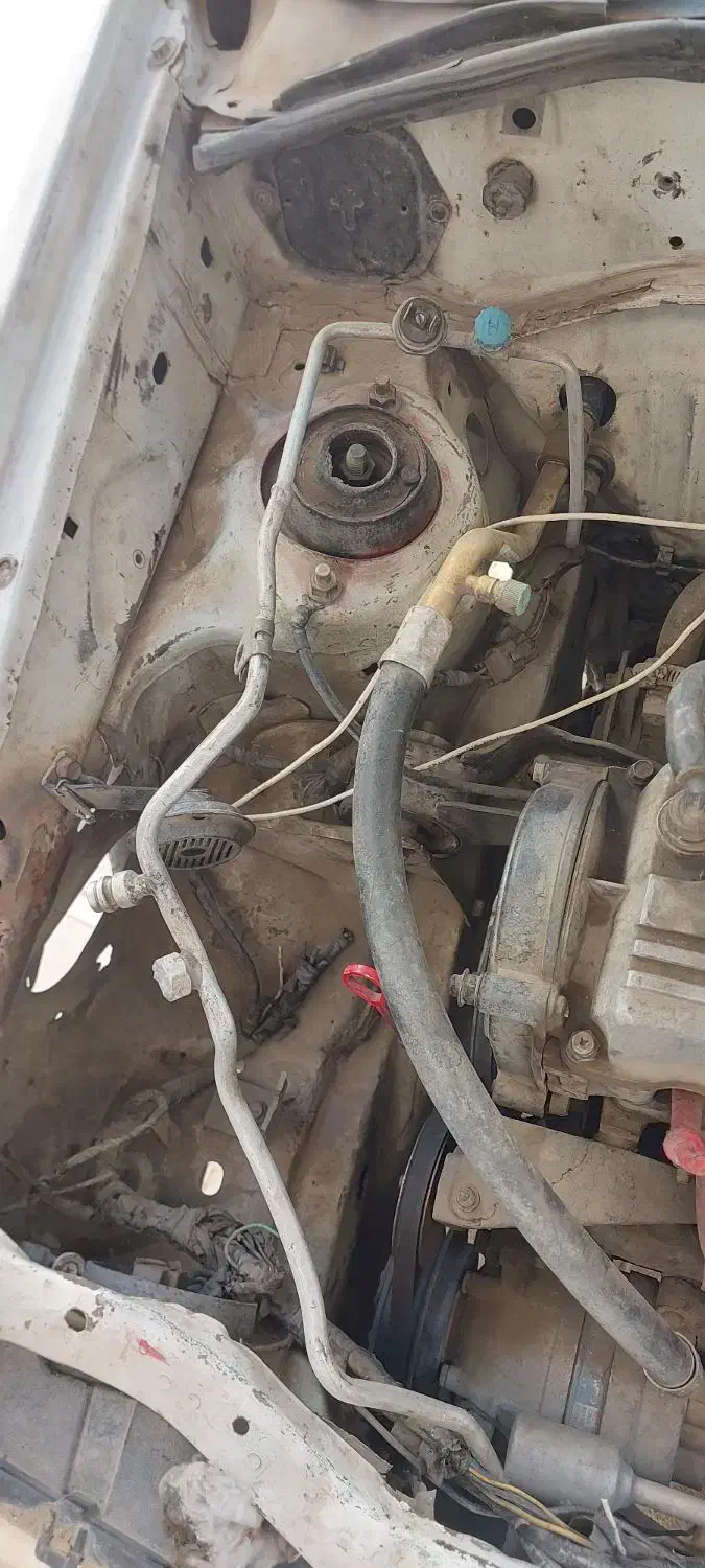 پراید ۷۶ سفید صندوقدار|خودرو سواری و وانت|سنندج, |دیوار