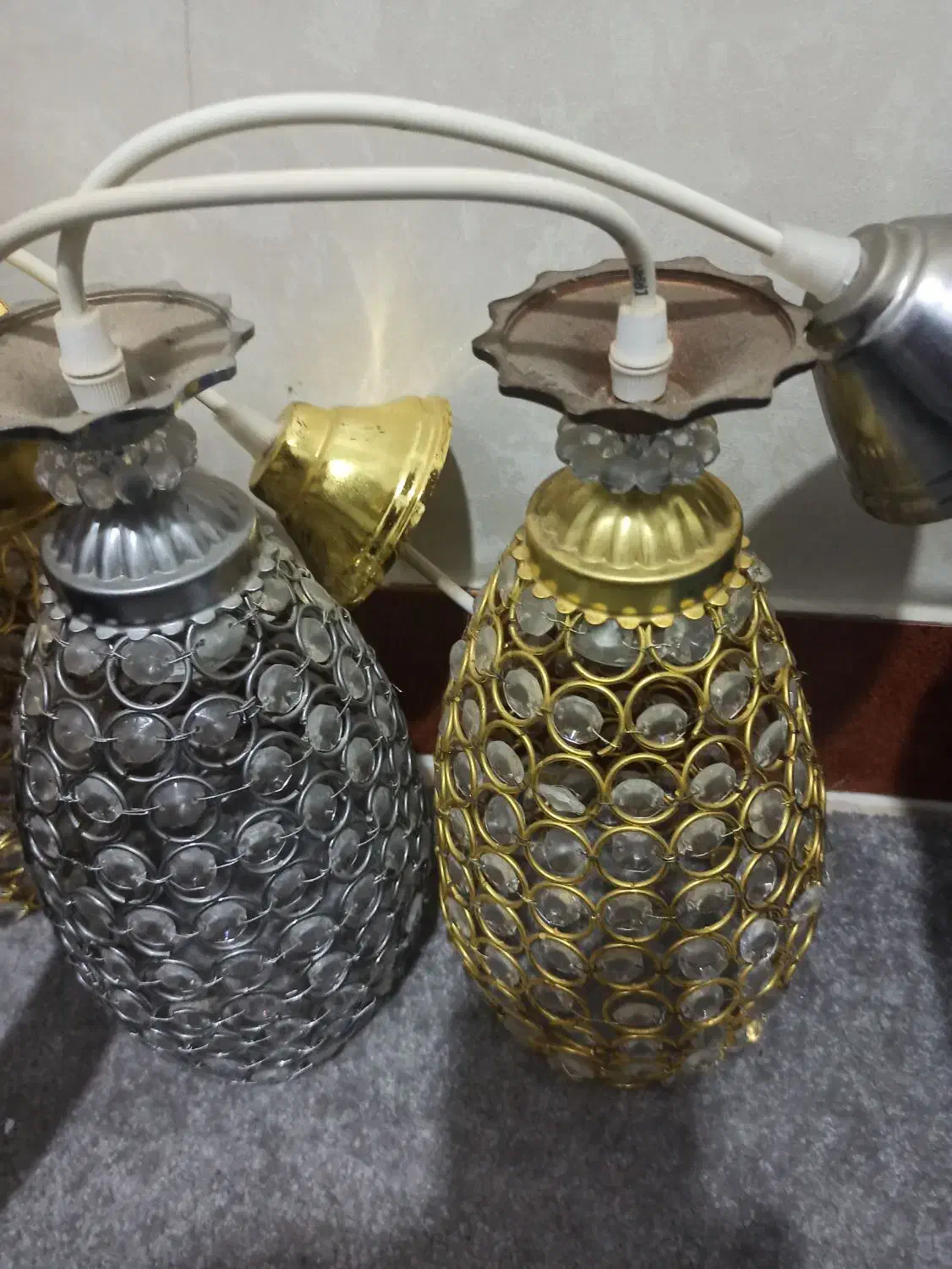 لوستر|لوستر و چراغ آویز|کرج, برغان|دیوار