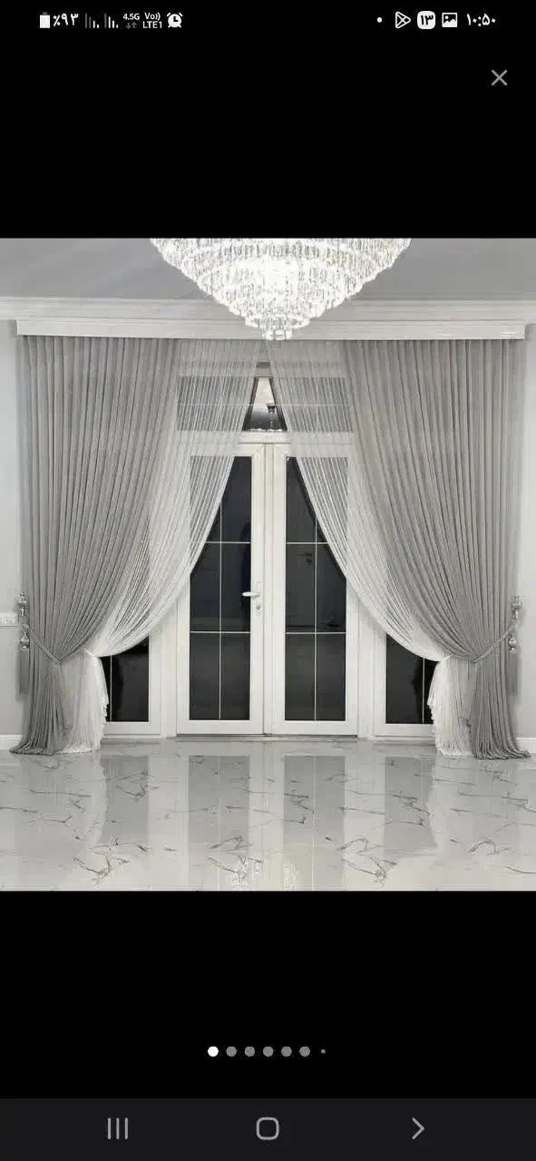 دوخت و نصب و شست و شوی اختصاصی پرده|پرده، رانر، رومیزی|مشهد, حجاب (شهرک غرب)|دیوار