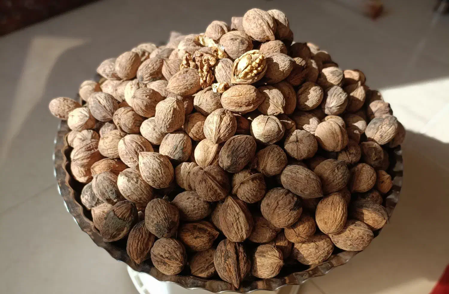 گردو درجه یک اعلا خوش طعم شهرستان بافت.|خوردنی و آشامیدنی|قشم, |دیوار