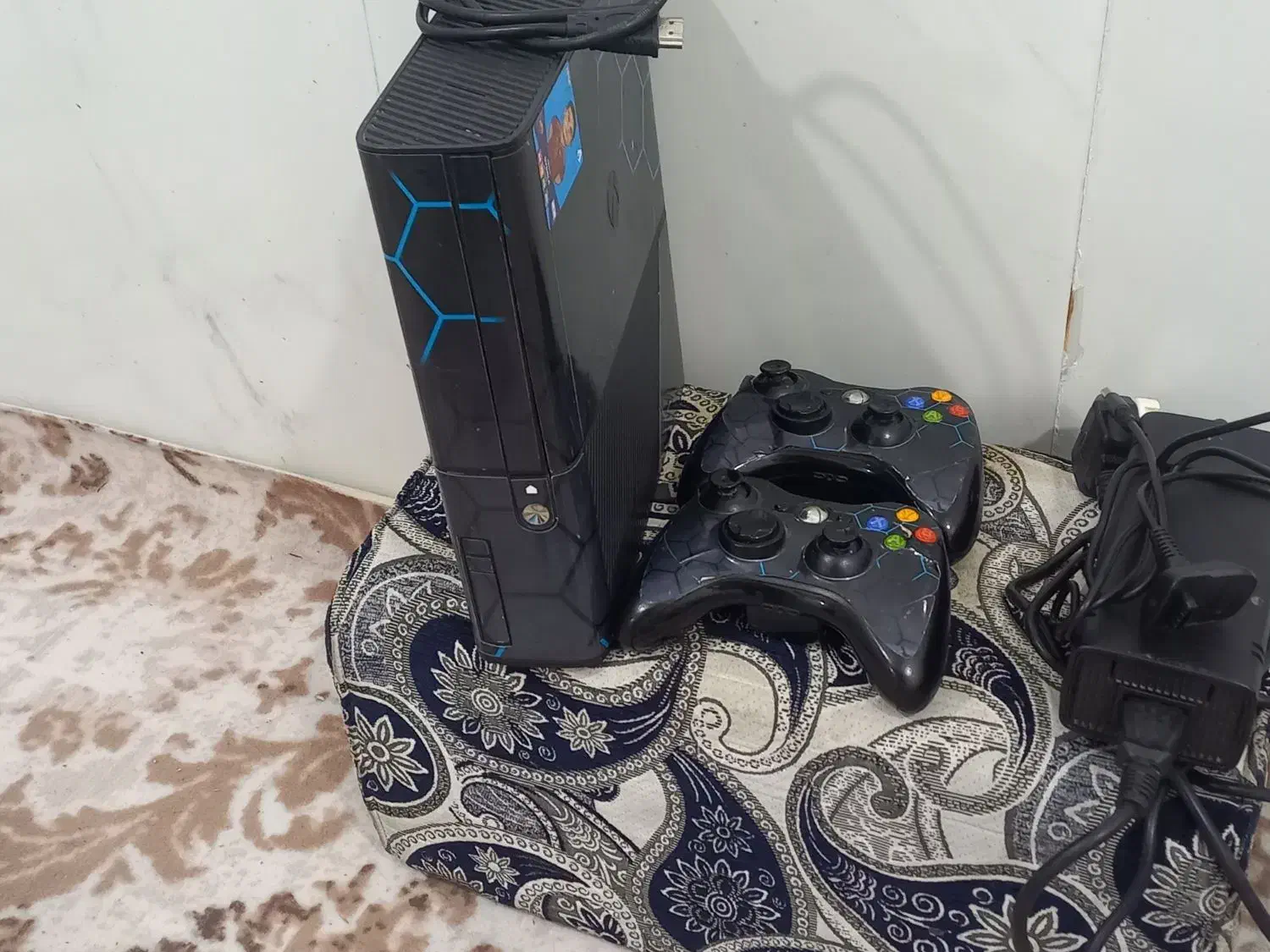 ایکسباکس 360 سوپر اسلیم دو دسته درحد نو|کنسول، بازی ویدئویی و آنلاین|شادگان, |دیوار