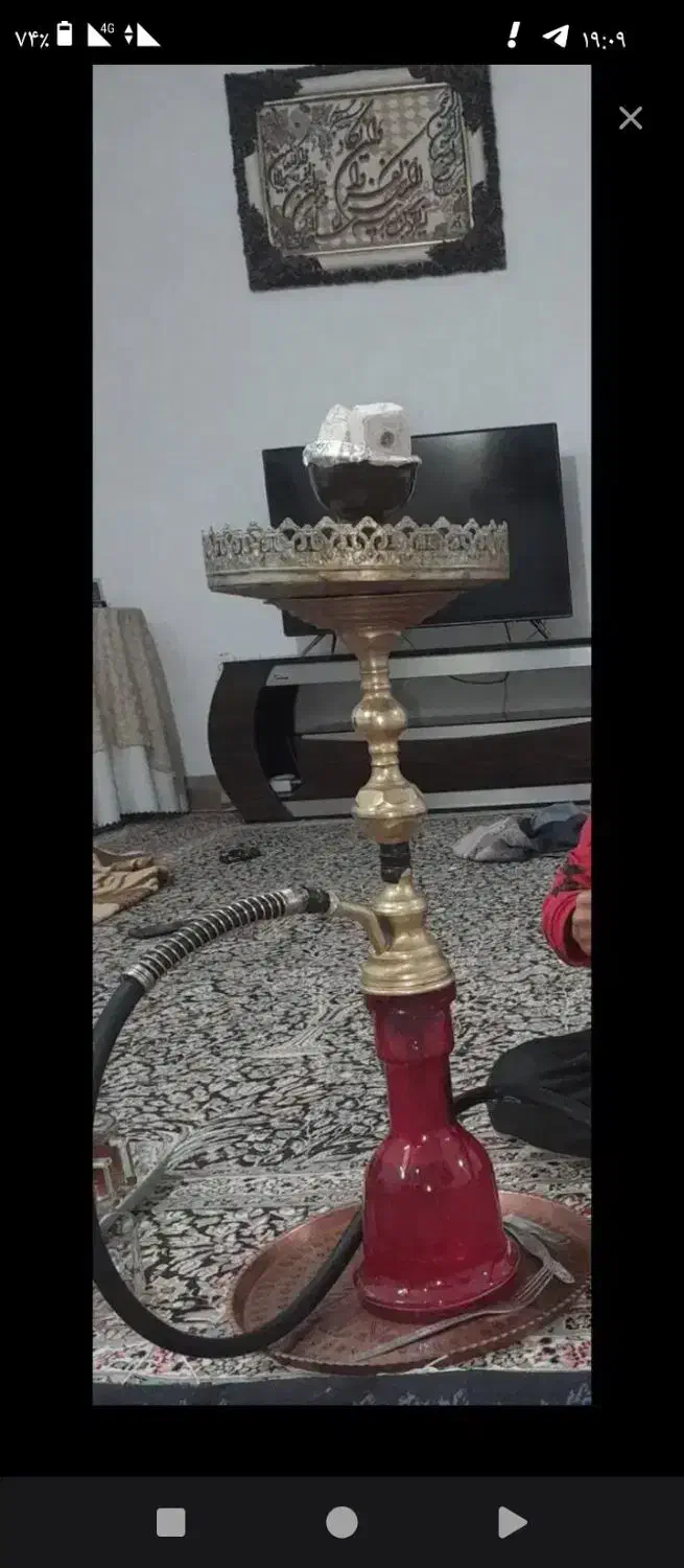 قلیان برنجی|کلکسیون و سرگرمی|بجنورد, |دیوار