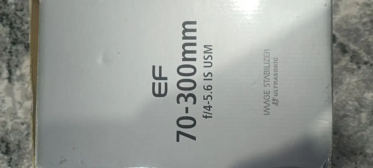 لنز کنون Canon EF 70-300mm|دوربین عکاسی و فیلم‌برداری|قدس, شهر‌قدس|دیوار