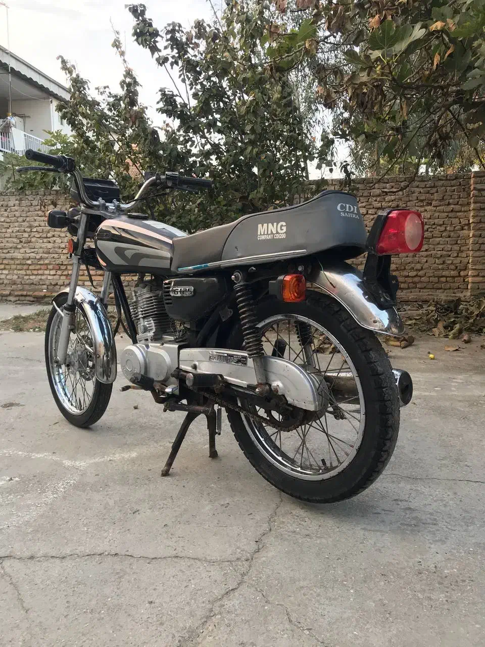 موتور ۱۲۵ مزایده دیسکی|موتورسیکلت|گمیشان, |دیوار