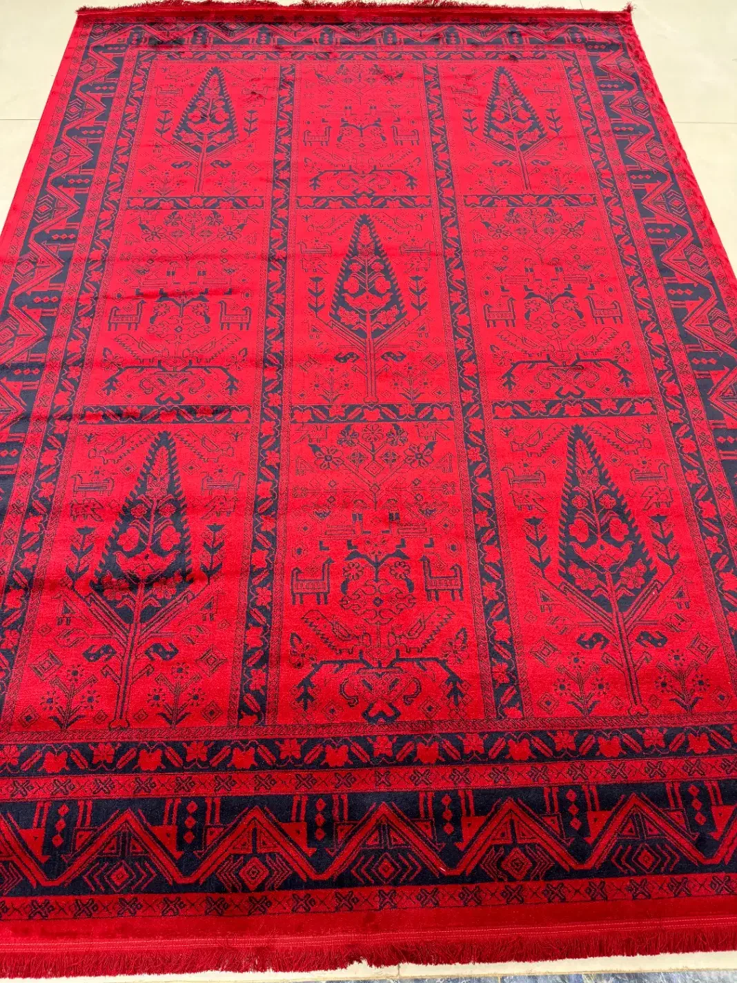 طرح متفاوت، رنگ دل‌نشین، قیمت مناسب|فرش|گرگان, |دیوار