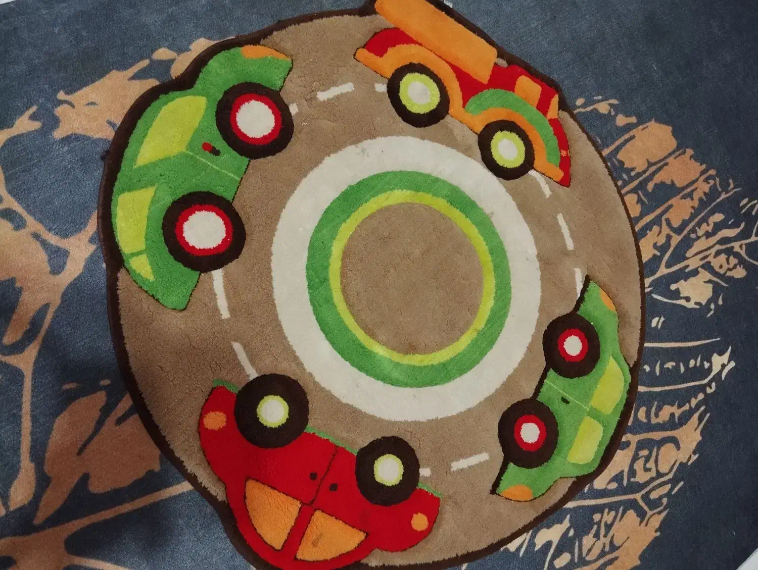 فرش گرد زربافت یک در یک در حدنو|فرش|کرج, مصباح|دیوار