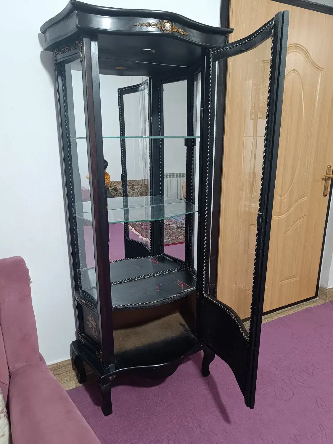 بوفه|بوفه، ویترین، کنسول|اقبالیه, |دیوار