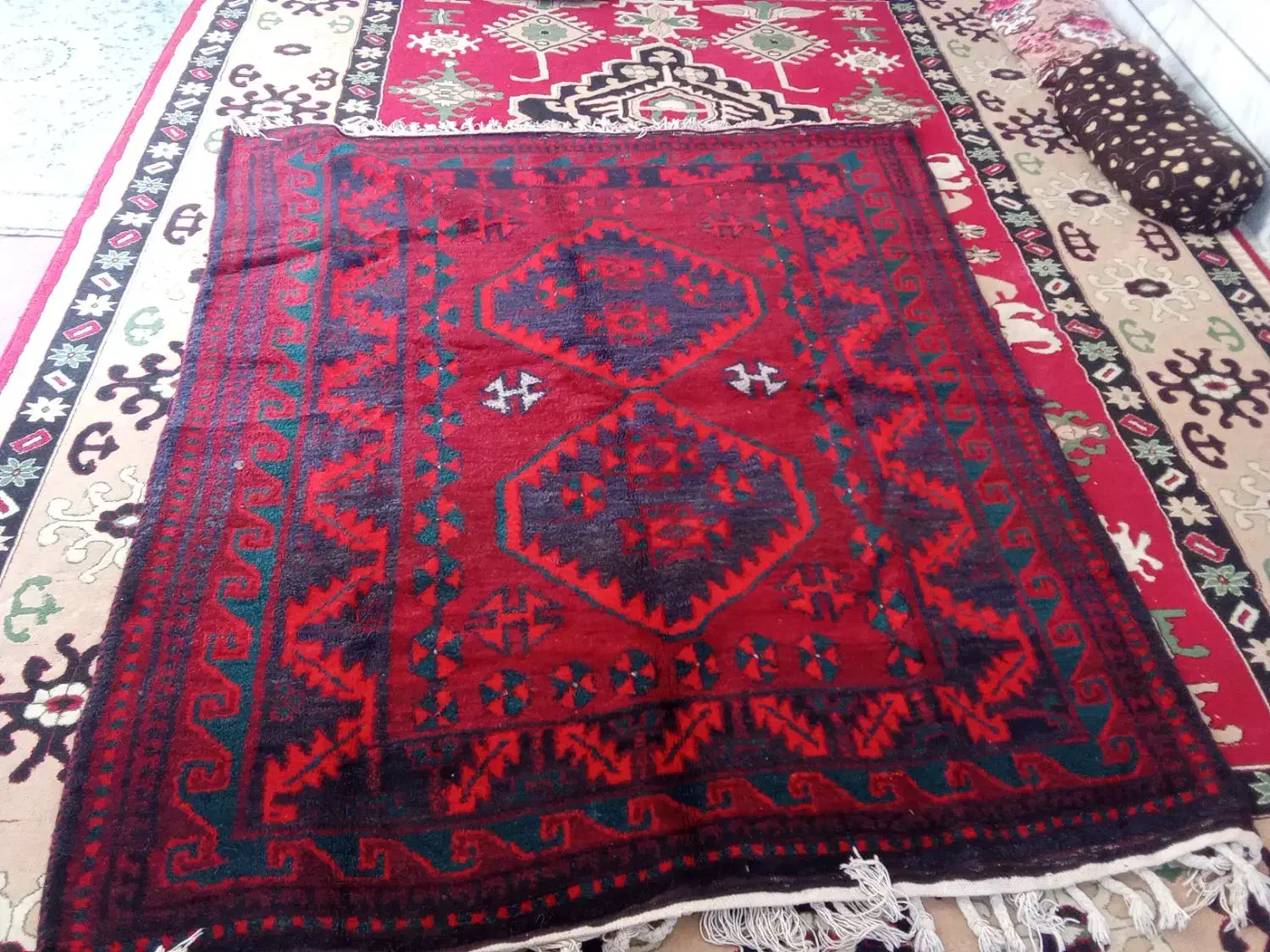 فرش.خورجین.چوقا.دستباف|فرش|ابریشم, |دیوار