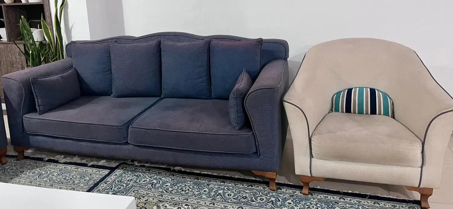 فروش مبل ۸ نفره|مبلمان خانگی و میز عسلی|قشم, |دیوار