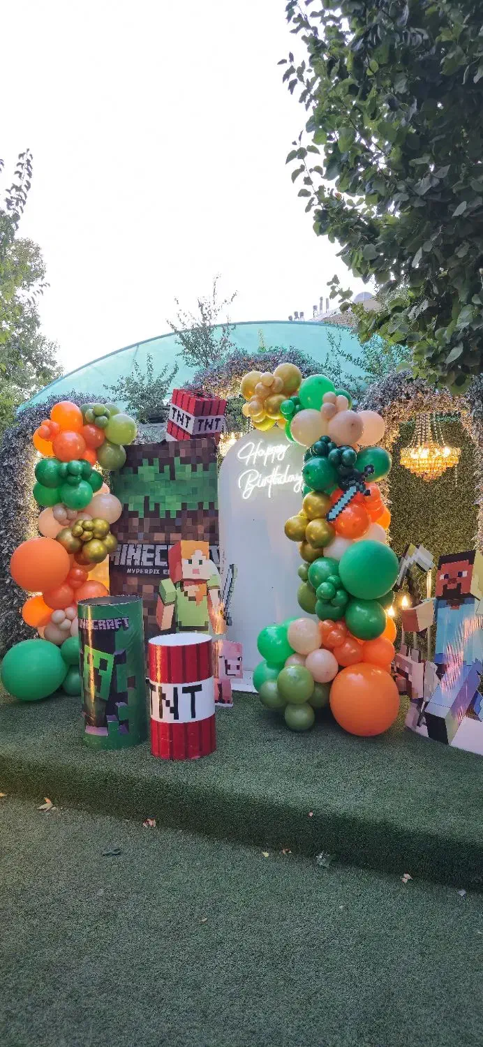 بادکنک آرایی مراسم تولد و جشن‌ها با قیمت مناسب|خدمات پذیرایی، مراسم|شیراز, فرهنگ شهر|دیوار