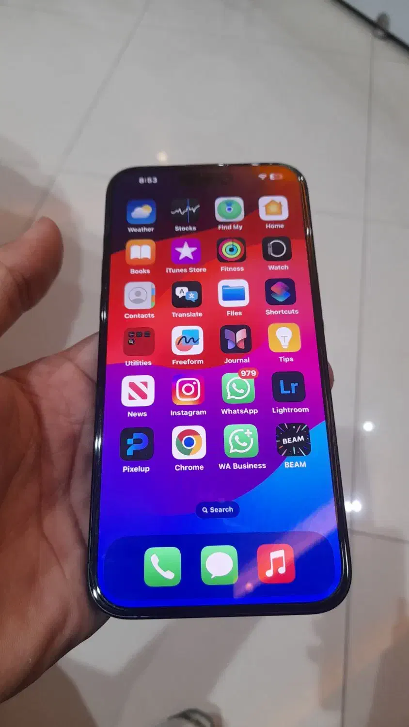 اپل iPhone 15 Pro Max با حافظهٔ ۲۵۶ گیگابایت|موبایل|شوشتر, |دیوار