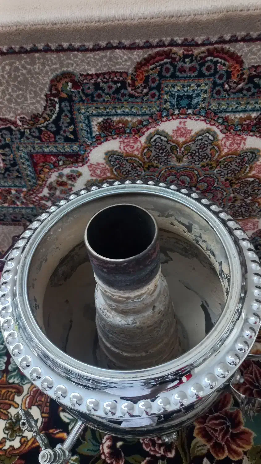 سماور ۶لیتری تمیز|سماور، چای‌ساز، قهوه‌ساز|همدان, |دیوار