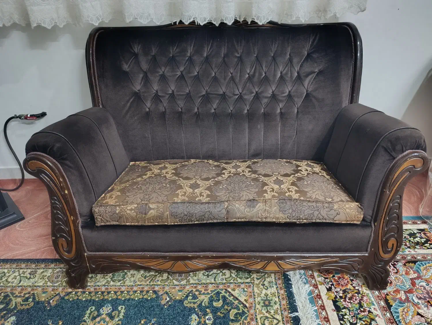 کاناپه دو نفره|مبلمان خانگی و میز عسلی|گلبهار, شهر جدید گلبهار|دیوار