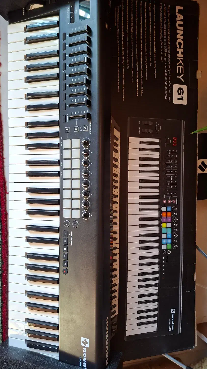 Midi controller novation launchkey 61|پیانو، کیبورد، آکاردئون|شیراز, دینکان|دیوار