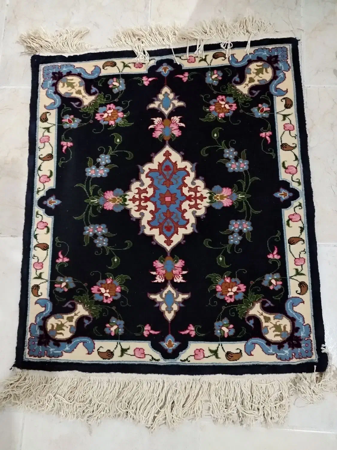 جفت قالیچه دستباف|فرش|خرمآباد, |دیوار