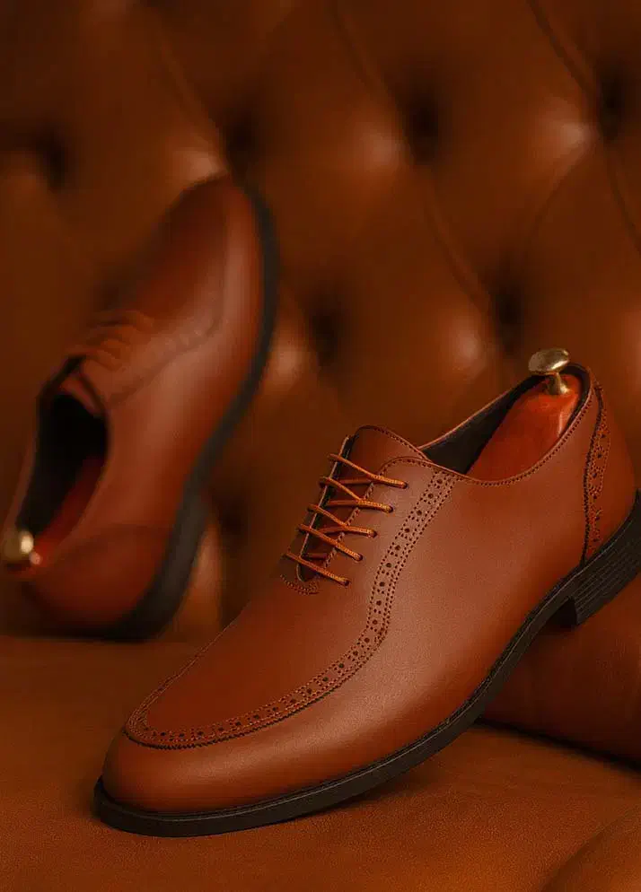 کفش رسمی مردانه عسلی مدلEdvin|کیف، کفش، کمربند|زاهدان, |دیوار