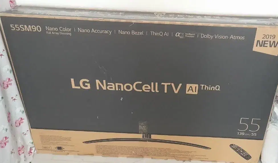 تلویزیون نانوسل 4K ال جی مدل SM9000 سایز 55 اینچ|تلویزیون و پروژکتور|ساوه, |دیوار