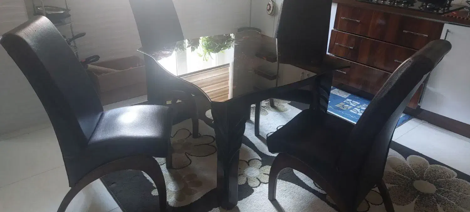 میز نهارخوری|میز و صندلی غذاخوری|بجنورد, |دیوار