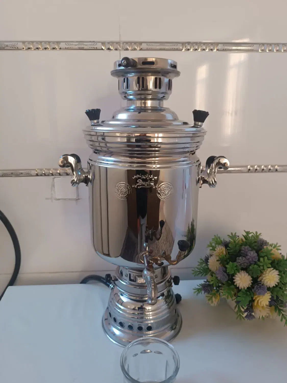 سماور 12 لیتری|سماور، چای‌ساز، قهوه‌ساز|پیرانشهر, |دیوار