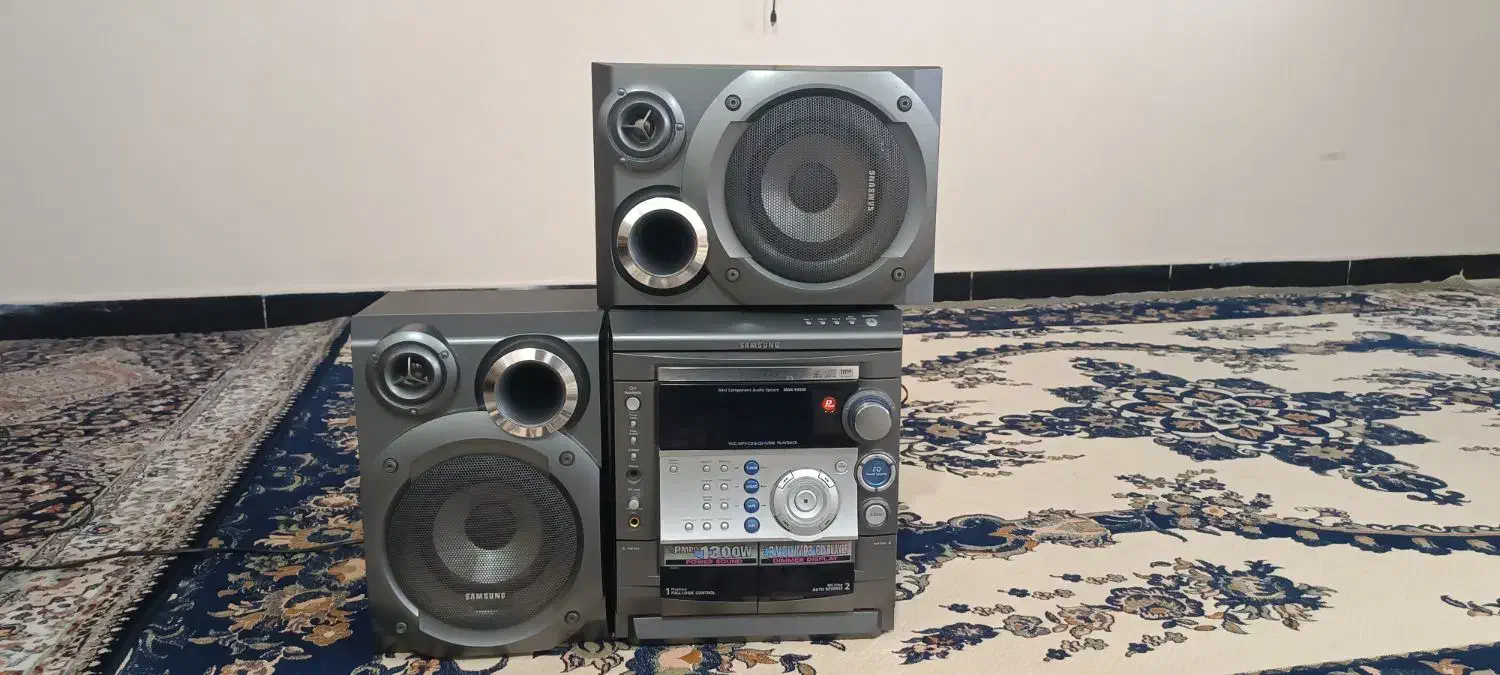 ضبط سامسونگ 1300وات|سیستم صوتی خانگی|همدان, |دیوار